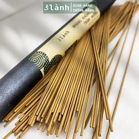 Nhang Không Tăm Trầm Hương Thượng Hạng 3 Lành 20cm, 30-150gr Tự Nhiên 100% Ít Khói >15 Năm Trầm Thờ Cúng Thư Giãn Yoga Thiền Định Xông Nhà Tẩy Uế - 3 ống Thượng Hạng