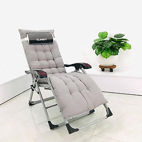Mua Ghế xếp  ghế gấp gọn thư giãn có lăn tay massage SUMIKA 199 - Mẫu mới nhất 2020  khung thép vuông sơn tĩnh điện cao cấp