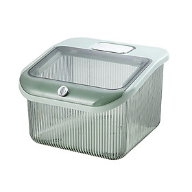 Rice Storage Container Sealed Lid Rice Storage Bin for Kitchen Home Cupboard