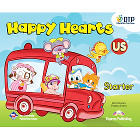 Happy Hearts US Starter Pupil's Book (With Stickers)