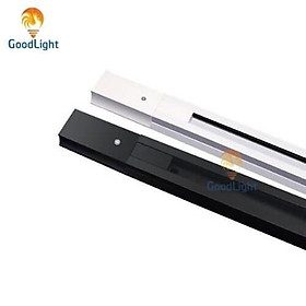 Combo 5 thanh ray đèn rọi 1M 1M5 goodlight dùng cho đèn chiếu sáng showroom