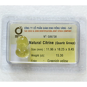 Mua Tỳ hưu citrine thạch anh vàng thiên nhiên kiểm định tự nhiên