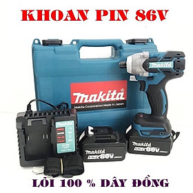 Mua Máy khoan pin Ma ki ta 86V  KHÔNG CHỔI THAN