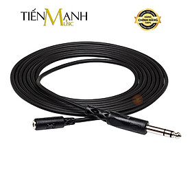 Dây Cáp Nối Dài Tai Nghe 3.5mm TRS Sang 6ly Stereo TRS Hosa MHE-310 Dài 3m Headphone Extension MHE310 Hàng Chính Hãng