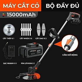 Mua Máy cắt cỏ pin.Tặng kèm 8 lưỡi - Máy cắt cỏ  tỉa cành cầm tay