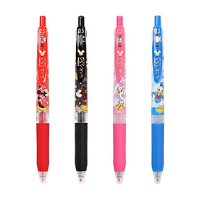 Bộ 4 Bút Bi Gel Japan Zebra brand (ZEBRA) 0.5mm Set B JJZ15BM