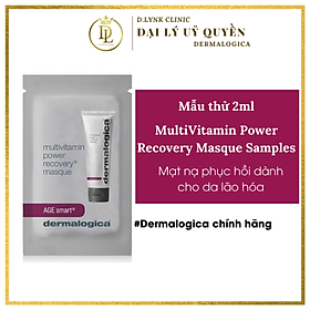 Mẫu thử mặt nạ phục hồi da chống lão hóa Dermalogica Multivitamin Power Recovery Masque 2ml