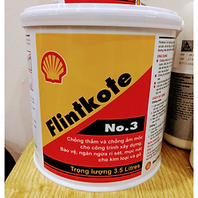 Mua Shell Flintkote 3 Sơn chống thấm bể nước hồ cá Koi (1kg và 3 5kg)