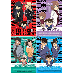 Combo manga - thám tử lừng danh conan: hồ sơ tuyệt mật