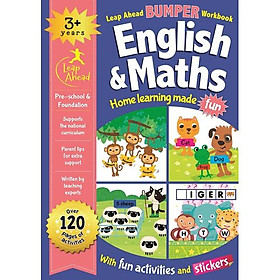 Leap Ahead Bumper Workbook: English And Maths 3+