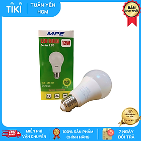 Bóng đèn LED Bulb 12W MPE LBD-12