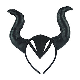 Cosplay Headband Devil Headband Gothic Headwear Headdress Ears Headband Costume Hairband for Photo Props Costume Halloween Party Women Men