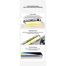 Ốp lưng trong suốt sạc từ tính dành cho iPhone 16e / 16 / 16 Plus / 16 Pro / 16 Pro Max -Hàng chính hãng