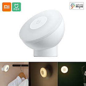Xiaomi Mijia Night Light 2 BT Version Magnetic Attraction Night Lamp 360 Rotating Adjustable Infrared Body Sensor Work