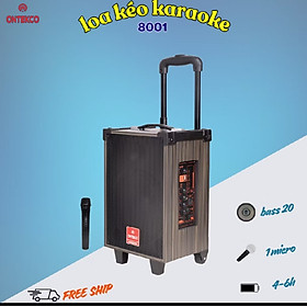 BỘ LOA KÉO HÁT KARAOKE NGHE NHẠC ÂM THANH CỰC CHUẨN HÁT HAY