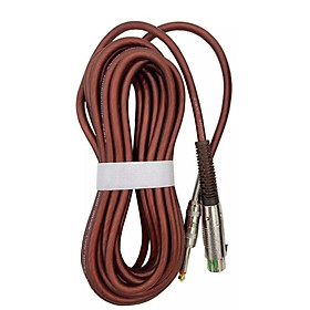 Mua Dây micro dài 8m cho micro có dây  micro karaoke - Dây XLR - 6.5mm độ dài 8m loại cao cấp - Hàng nhập khẩu