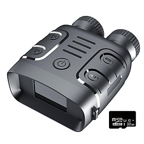 1080P Portable Binocular Infrared Night-Visions Device Day Night Use Photo Video Taking 5X Digital Zoom 300M Full Dark Viewing Distance for Outdoor Hunt Boating Journey