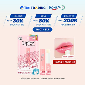Son dưỡng môi hiệu chỉnh ửng hồng tự nhiên Lipice Sheer Color Hương Tinh Khiết (Natural) 2.4g