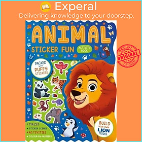 Sách - Animal Sticker Fun by Igloo Books (UK edition, paperback)
