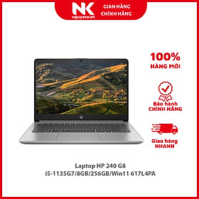 Mua Laptop HP 240 G8 i5-1135G7/8GB/256GB/Win11 617L4PA - Hàng chính hãng