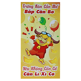 Bao Lì Xì Hot Trend 2021 - Trứng Rán Cần Mỡ