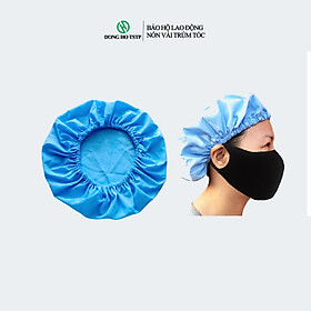 Mua Combo 10 cái Nón vải trùm tóc cao cấp - Nón vải bảo hộ lao động chất lượng cao