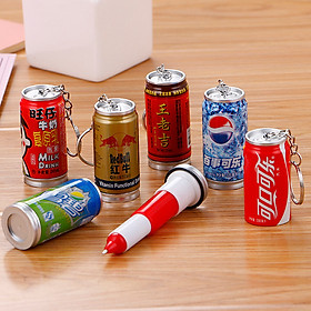 Combo 5 Bút viết bi kiểu lon nước ngọt Redbull Coca Sprite độc đáo