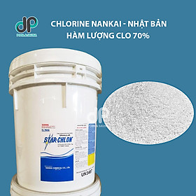 Mua 5Kg Clorin Nhật 70%  chlorine Nankai 70% Nhật Bản - Xử lí nước bể bơi  diệt rêu tảo  khử trùng  sát khuẩn  tẩy trắng cực kì hiệu quả