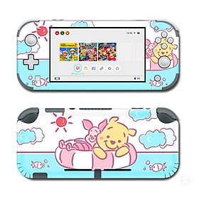 Mua Skin decal dán Nintendo Switch Lite mẫu gấu Pooh (dễ dán  đã cắt sẵn)