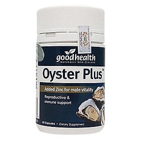 Tinh chất Hàu biển New Zealand GoodHealth Oyster Plus Hỗ trợ tăng cường sức khỏe nam giới - QuaTangMe Extaste