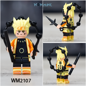 Minifigures Lắp Ráp Mô Hình Nhân Vật Hoạt Hình Truyện Tranh Naruto Hokage WM6108 Mẫu Mới Bán Lẻ