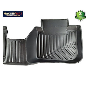 Thảm lót sàn xe ô tô Subaru Forester 2013- 2018 Nhãn hiệu Macsim chất liệu nhựa TPV cao cấp màu đen