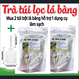 Trà túi lọc, Bột lá bàng ,rôm sảy ,ngứa ngoài, có che tên sản phẩm