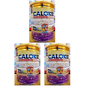 Combo 3 lon Sữa công thức Calokid Gold 1+ lon 900g