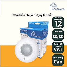 Mua Công Tắc Cảm Biến Hồng Ngoại Thông Minh Lắp Nổi Gắn Trần Tự Đông Bật Tắt Đèn Homematic HP003