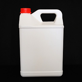 Mua Bình Nhựa Đục 5 Lít - 5L - Nắp Đỏ Đựng Chất Lỏng Tiện Dụng Có Tay Cầm