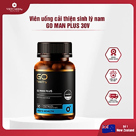 Viên uống cải thiện sinh lý nam nhập khẩu chính hãng New Zealand GO MAN PLUS (30 viên) giúp tăng cường sinh lực ở nam giới, tăng cường khả năng sinh lý ở nam giới, cải thiện và làm chậm quá trình mãn dục nam