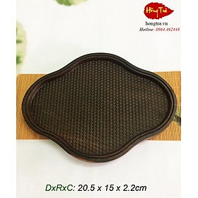 Khay Trà gỗ độc ẩm KHAYTG05