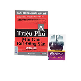 Combo 2 cuốn triệu phú môi giới bất động sản+ ngôn ngữ cơ thể bí quyết chiến chiến thắng trong mọi cuộc đàm phán ( tặng kèm bookmart)