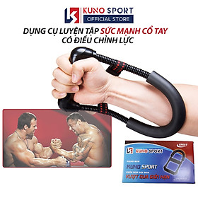 Dụng cụ tập cơ tay chữ U KUNO SPORT tập cơ tay cổ tay loại cao cấp dẻo dễ tập