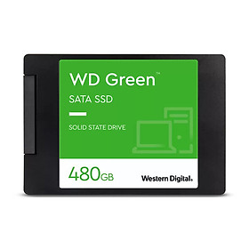 Ổ Cứng SSD Western Digital Green 480GB Sata3 2.5" WDS480G3G0A - Hàng Chính Hãng