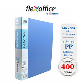 Bìa 80 lá A4 Flexoffice FO-DB04