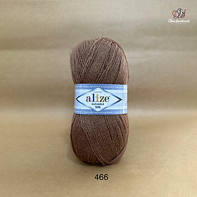 Cuộn len ấm Lanagold 800 hãng Alize Yarn siêu dôi, siêu ấm đan móc khăn, áo ấm cực thích