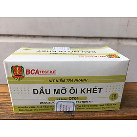 Kit Kiểm Tra Nhanh Ôi Khét Dầu Mỡ