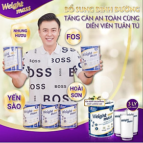 Mua  TRỢ GIÁ  Sữa Tăng Cân Weight Mass CHINH_HANG Hộp Lớn 720g - 400g