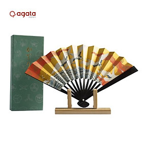 Quạt Trang Trí Chân Đế Gỗ