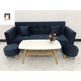 Mua Bộ ghế sofa thông minh xanh đen vải nhung nhiều kích cỡ