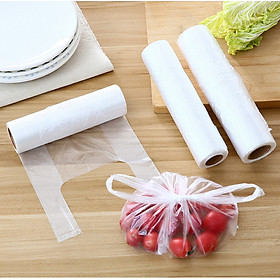 Mua Cuộn 100 Túi Bảo Quản Thực Phẩm Tự Phân Hủy Có Quai Xách