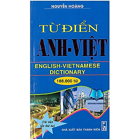 Sách - Từ Điển Anh - Việt 188.000 Từ (HA) - Nhà Xuất Bản Thanh Niên