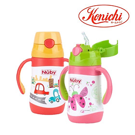 10227-Nuby  Bình uống nước giữ nhiệt bằng Inox, 2 chiều nóng lạnh, dung